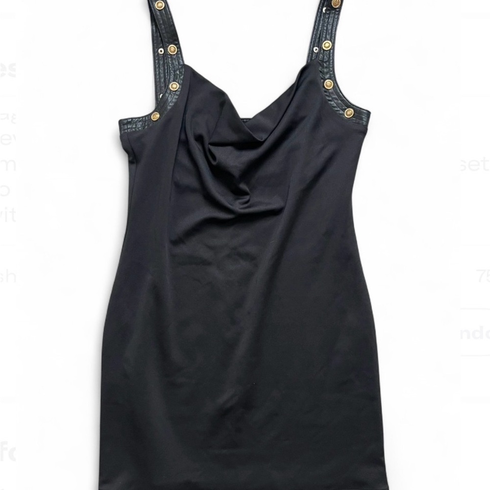 Elegant Black Mini Dress